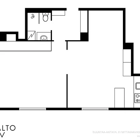 アパート 2br Lux Modern Near Sea, Sibelius And Stadium *