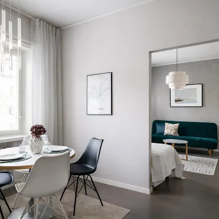 2br Lux Modern Near Sea, Sibelius And Stadium شقة